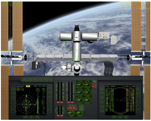 Shuttle-A at ISS