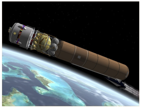Shuttle-derived HLLV booster