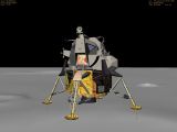 NASSP 6.x lunar module on Moon